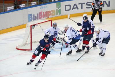 ХК «Рязань» в Красноярске проиграл «Соколу»